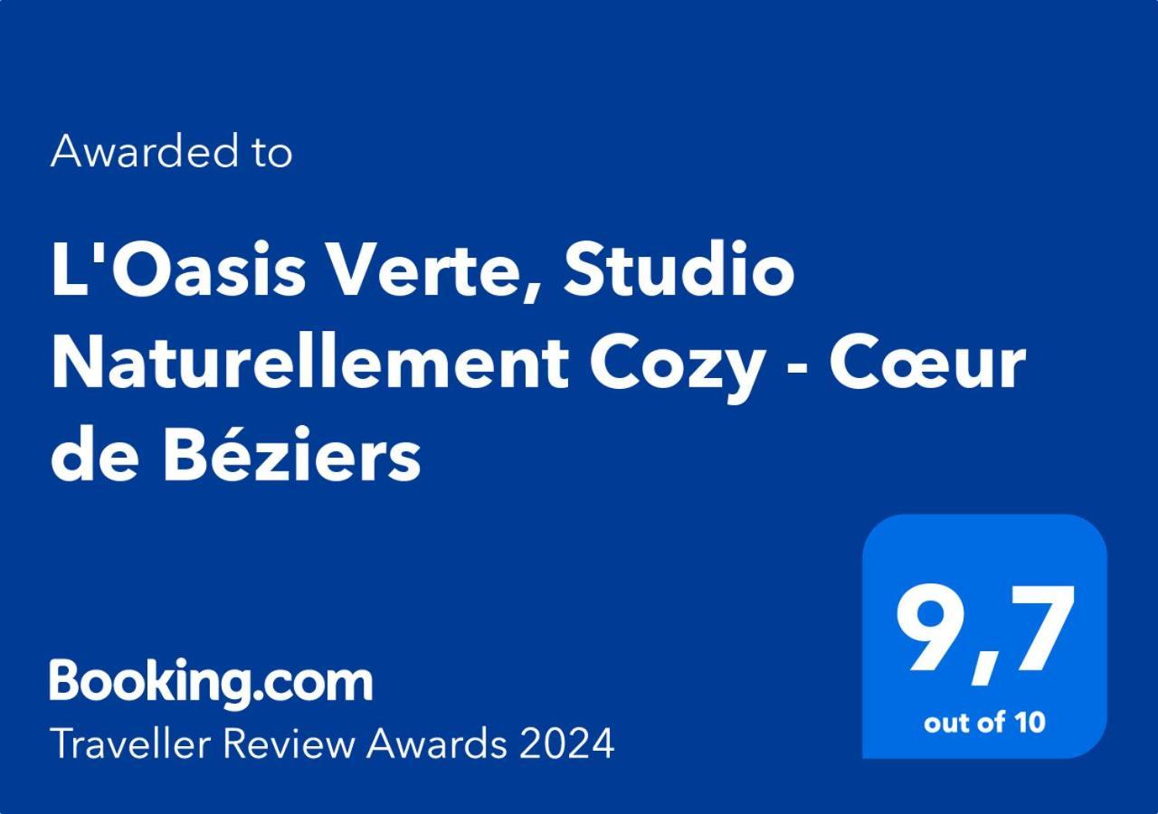 L'Oasis Verte, Studio Naturellement Cozy - Coeur De ベジエ エクステリア 写真